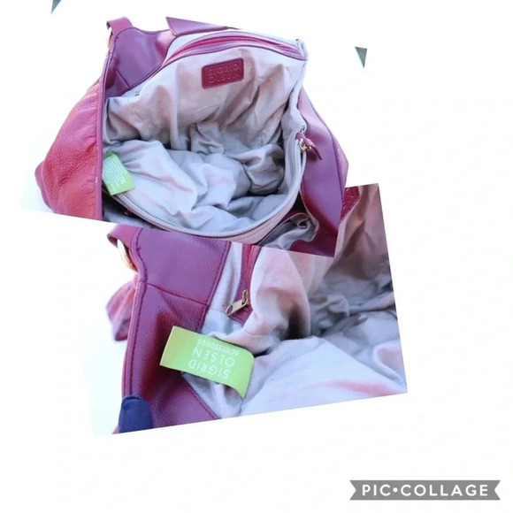 Sigrid Olsen leather tote bag - Picture 2 of 8